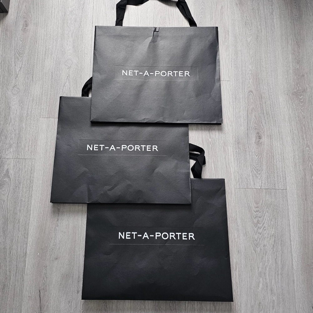 Net-a-Porter Bundle of Three Paper Shopping Bags